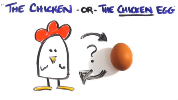 Chicken egg dilemma in multi-sided platforms